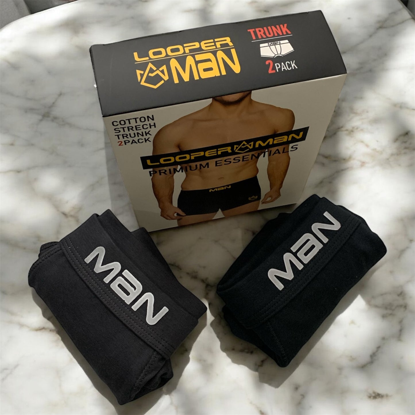 New MAN Pack of 2 Ultra Comfort Boxer