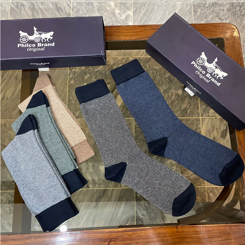 Philco Mens Premium Quality Socks Gift box Pack of 5 (100% Original)