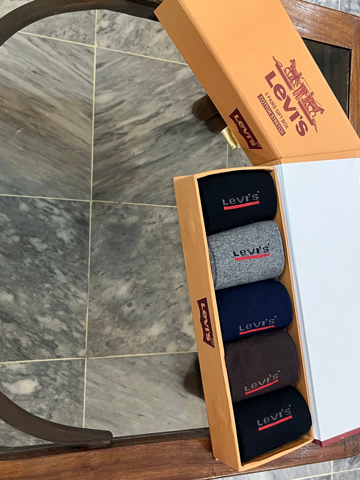 LVS Premium Quality Gift Pack of 5 Socks
