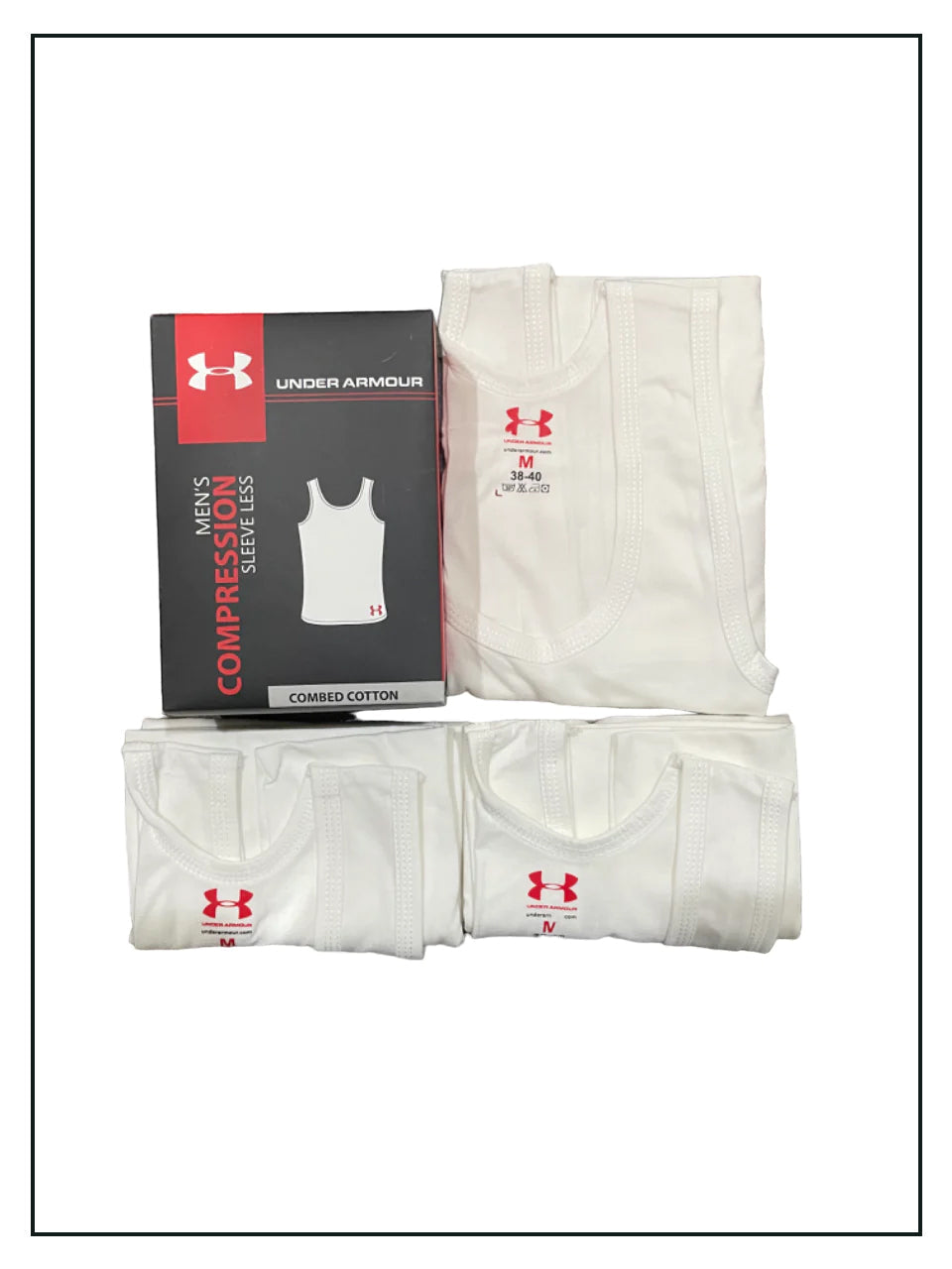 UA Premium Vest (Under shirts) Pack of 3 Tank Top