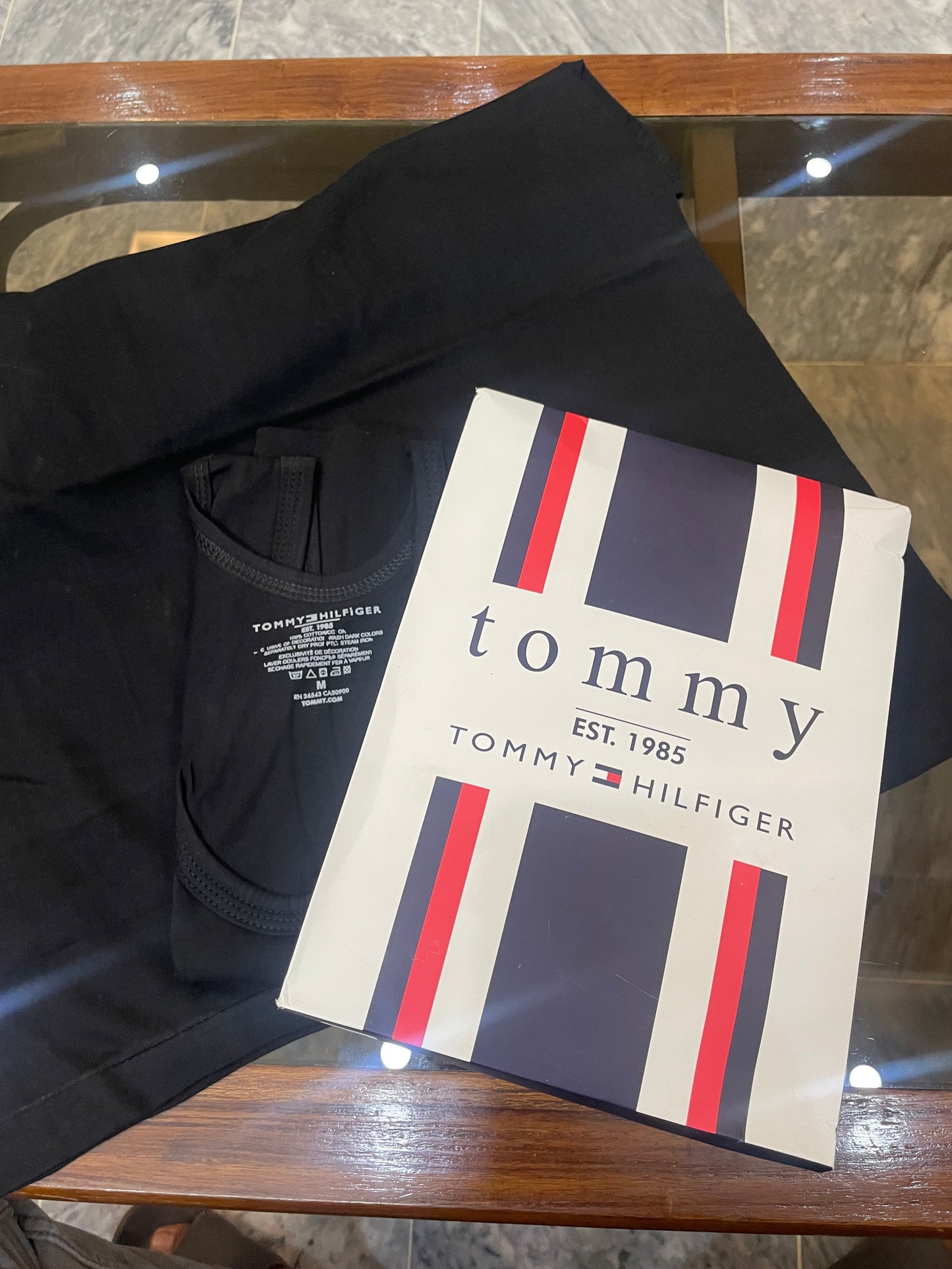 TH Men’s Black Premium Vest – Pack of 3