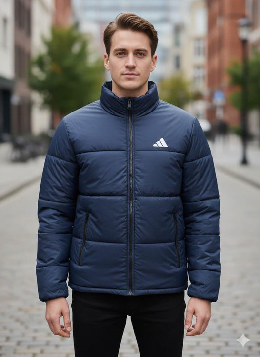 Fashion Arch Adi Navy Blue Imported Puffer Jacket