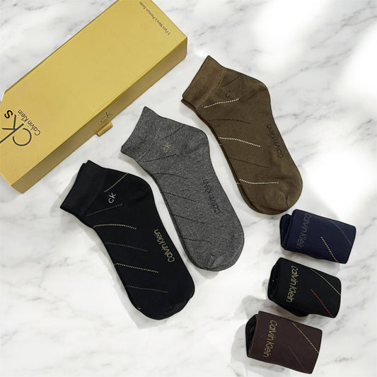 CK, Gift pack of 6 half ankle socks
