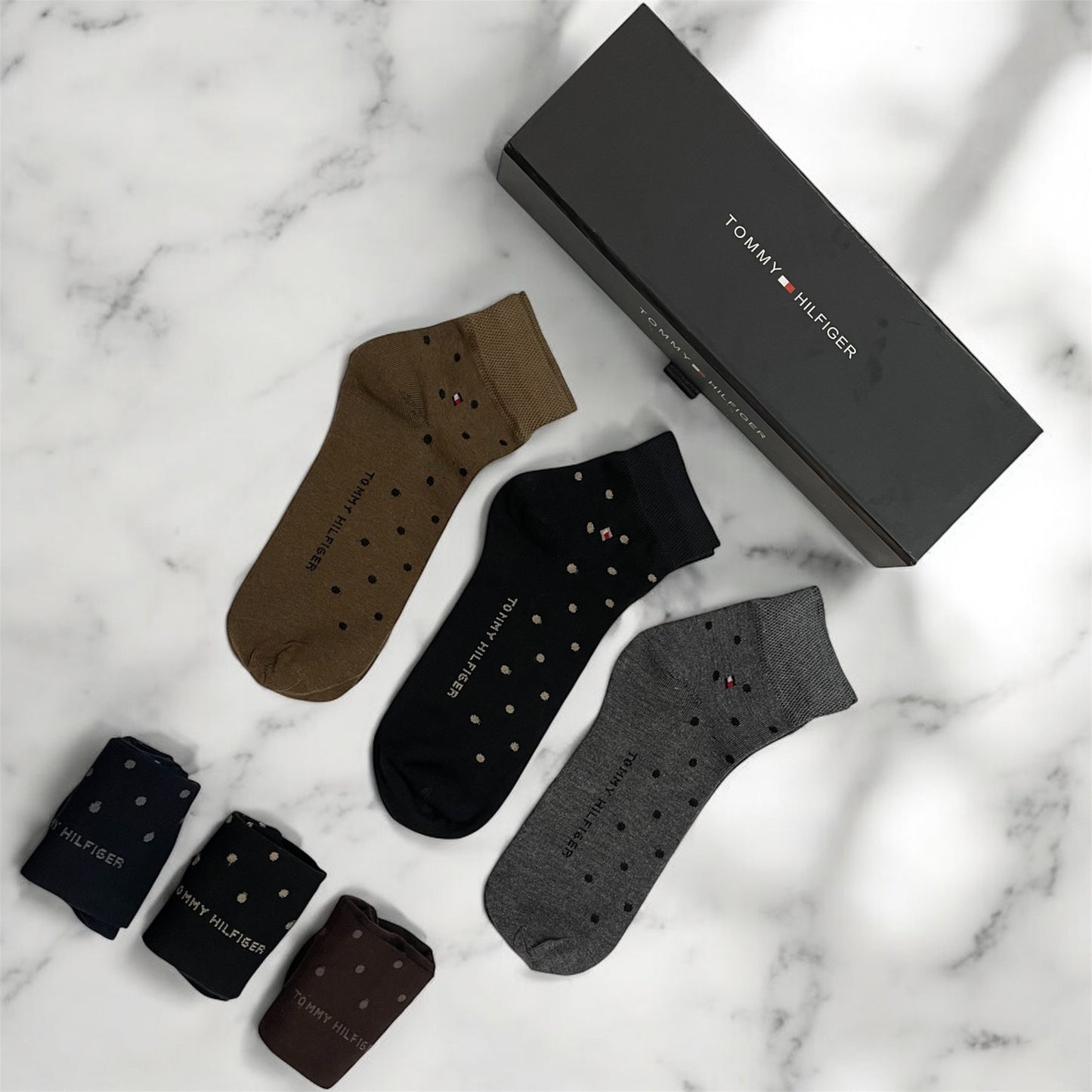 TH pack of 6 half ankle socks