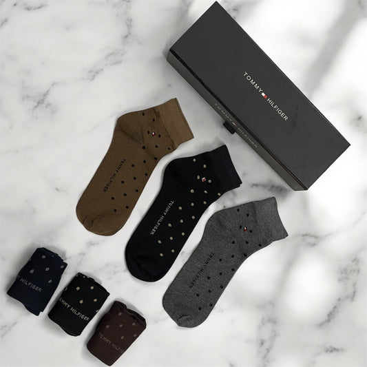 TH pack of 6 half ankle socks